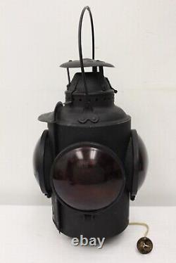 Vintage CNR Canadian National Railway Switch Signal Lamp Lantern Electrified CN