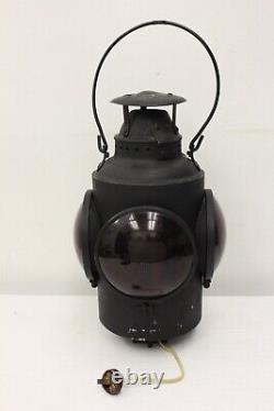 Vintage CNR Canadian National Railway Switch Signal Lamp Lantern Electrified CN