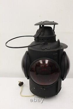 Vintage CNR Canadian National Railway Switch Signal Lamp Lantern Electrified CN