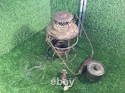Vintage CPR Railway Lantern, Adlake Lamp No. 250