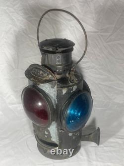 Vintage Canadian Pacific Railway Caboose Lamp