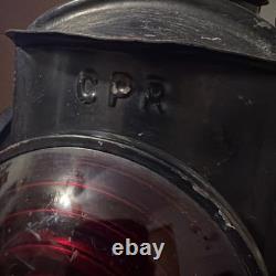 Vintage Canadian Pacific Railway Caboose Lamp Piper Montreal