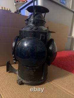 Vintage Canadian Pacific Railway Caboose Lamp Piper Montreal