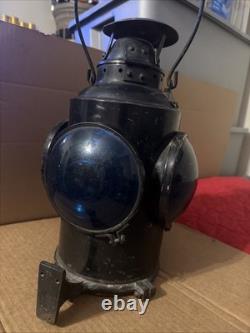 Vintage Canadian Pacific Railway Caboose Lamp Piper Montreal