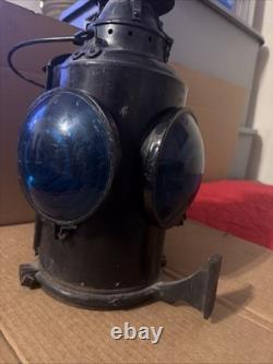 Vintage Canadian Pacific Railway Caboose Lamp Piper Montreal