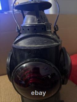 Vintage Canadian Pacific Railway Caboose Lamp Piper Montreal