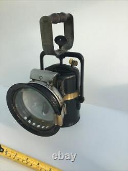 Vintage Carbide Premier Engineering Co. Ltd Leeds Railway Inspection/miners Lamp