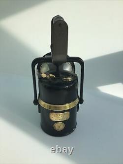 Vintage Carbide Premier Engineering Co. Ltd Leeds Railway Inspection/miners Lamp