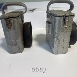 Vintage Carpenter Mfg. Co Boston Industrial Mining Railroad Lamp Light J24 X2