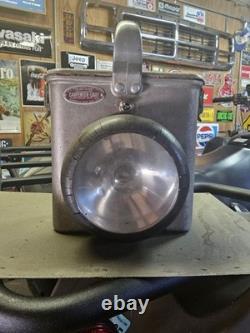 Vintage Carpenter Mfg. Co Boston Industrial Mining Railroad Lantern Lamp J24