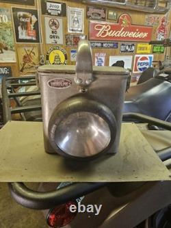 Vintage Carpenter Mfg. Co Boston Industrial Mining Railroad Lantern Lamp J24