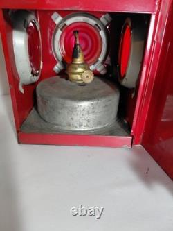Vintage Chalwyn Red Railroad Lantern Made in England