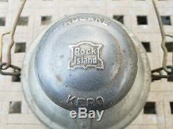 Vintage Chicago Rock Island & Pacific CRI&P Adlake Railroad Signal Lantern