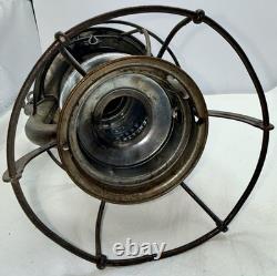 Vintage D. L. & W. Railroad Lantern Dietz Vestal NY Delaware Lackawanna & Western