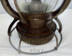Vintage D. L. & W. Railroad Lantern Dietz Vestal NY Delaware Lackawanna & Western