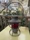 Vintage DRESSEL ARLINGTON Louisville and Nashville Railroad Lantern & Red Globe