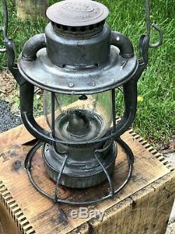 Vintage Delaware Lackawanna & Western Railroad Lantern D. L. & W. R. R. Dietz Vesta