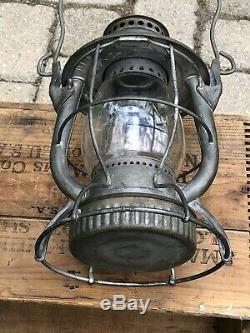 Vintage Delaware Lackawanna & Western Railroad Lantern D. L. & W. R. R. Dietz Vesta