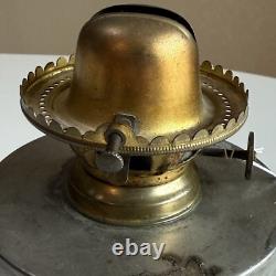 Vintage Denver & Rio Grande Western Railroad Kerosene Lamp Lantern Flat Top