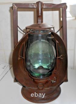 Vintage Dietz Beacon Dash Lamp New York USA Railroad Inspectors Kerosene Lantern