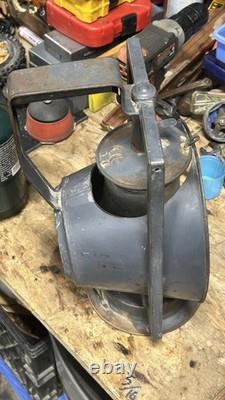Vintage Dietz Fitzall ACME Railroad Inspector Lantern Lamp NY Original Globe