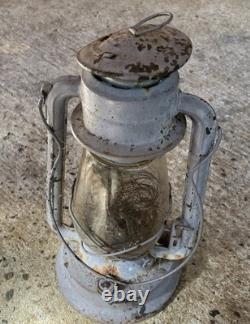 Vintage Dietz No 2 D-Lite Kerosene Railroad Cold Blast Lantern Lamp 15H
