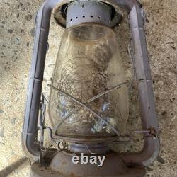 Vintage Dietz No 2 D-Lite Kerosene Railroad Cold Blast Lantern Lamp 15H