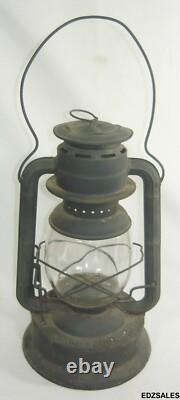 Vintage Dietz No 2 Large fount D-Lite Railroad Kerosene Lantern