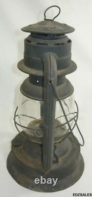 Vintage Dietz No 2 Large fount D-Lite Railroad Kerosene Lantern