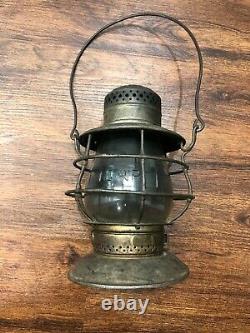 Vintage Dietz No. 39 Railroad Lantern with ICRR globe Rare Find
