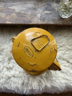 Vintage Dietz Railroad Amber Glass Lantern Chicago Park District