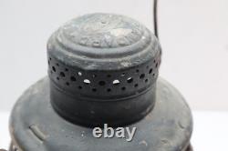 Vintage Dietz Railroad Lantern Lamp Clear Globe Bell Bottom