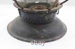 Vintage Dietz Railroad Lantern Lamp Clear Globe Bell Bottom