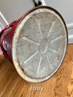 Vintage Dietz Railroad Oil Lantern No 2 D-Lite USA Made NY RED 1944 13H