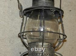 Vintage Dietz Standard 39 VULCAN NYNH&HRR Railroad Lantern Original Glass Globe