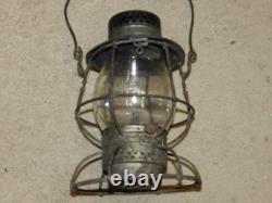 Vintage Dietz Standard 39 VULCAN NYNH&HRR Railroad Lantern Original Glass Globe