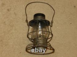 Vintage Dietz Standard 39 VULCAN NYNH&HRR Railroad Lantern Original Glass Globe