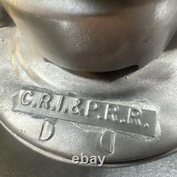 Vintage Dietz Vesta C. R. I. P. R. R Railroad Railway Lantern USA New York 1944 nos