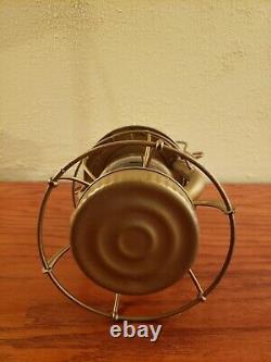 Vintage Dietz Vesta New York Railroad Train Conductor Lantern Lamp D. L & W. R. R