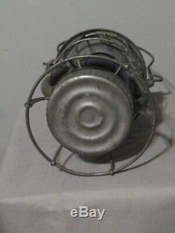 Vintage Dietz Vesta RDG Railroad Lantern Dietz Blue Globe