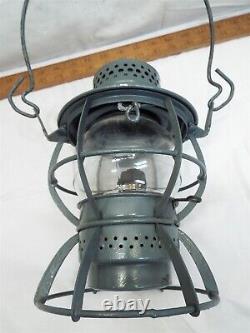 Vintage Dressel Arlington NYCS Railroad Train RR Lantern Fluid Lamp Oil Light