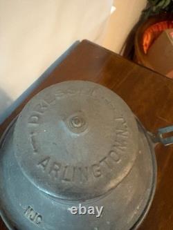 Vintage Dressel Central Railroad of NJ Hand Lantern Kopp Colbalt Blue Globe