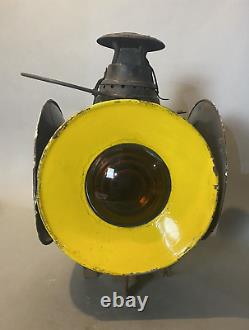 Vintage Dressel Railroad Signal Lantern Light