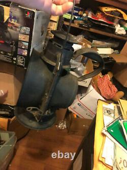 Vintage ERIE RAILROAD Dietz Ideal Inspector Lamp lantern oil RR