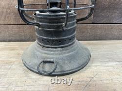 Vintage Estate Fresh Dietz Bell Bottom Lantern Lamp Railroad