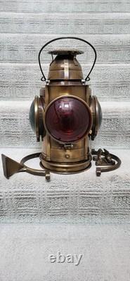 Vintage Frisco Railroad Lamp Handlan St Louis excellent condition