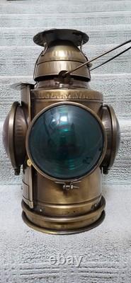 Vintage Frisco Railroad Lamp Handlan St Louis excellent condition
