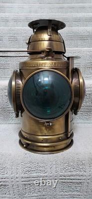 Vintage Frisco Railroad Lamp Handlan St Louis excellent condition