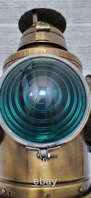 Vintage Frisco Railroad Lamp Handlan St Louis excellent condition