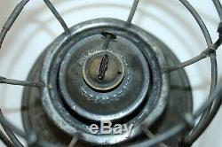 Vintage Frisco Railroad Lantern Buck Bell Bottom Embossed With Etched Globe